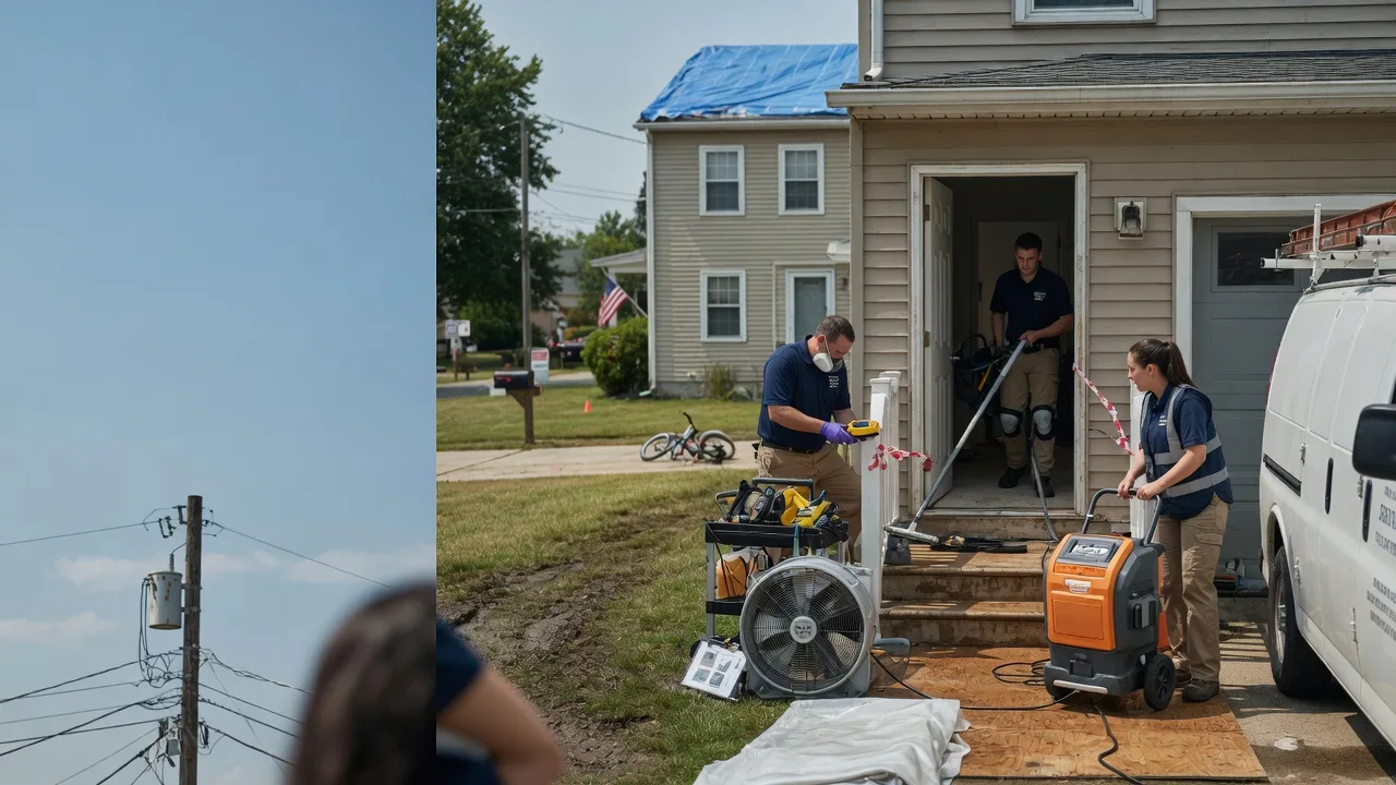 Water Damage Repair in Odanah, WI near me